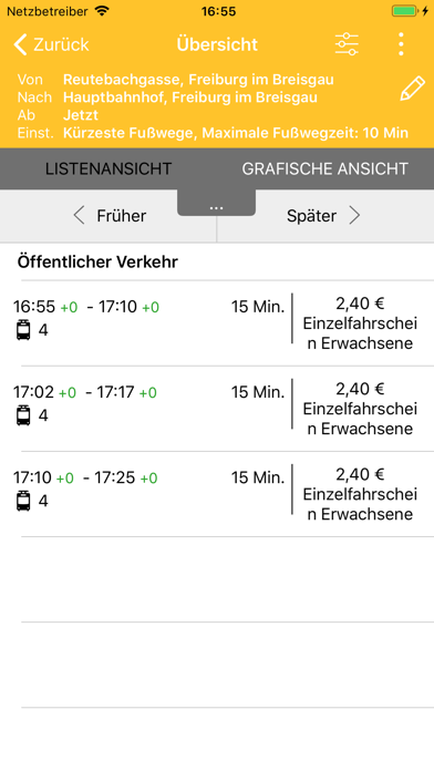 RVF mobil app screenshot