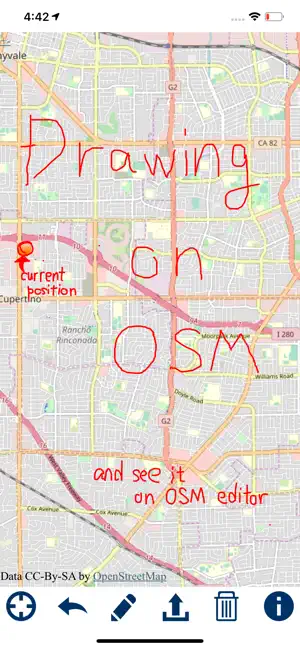 OSM sketch screenshot 1