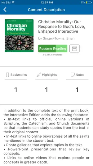SMP eReader screenshot 3