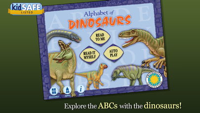 Screenshot #1 pour Alphabet of Dinosaurs