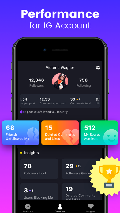 Ig Followers Reports screenshot