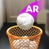 Paper Bin AR - throw paper icon