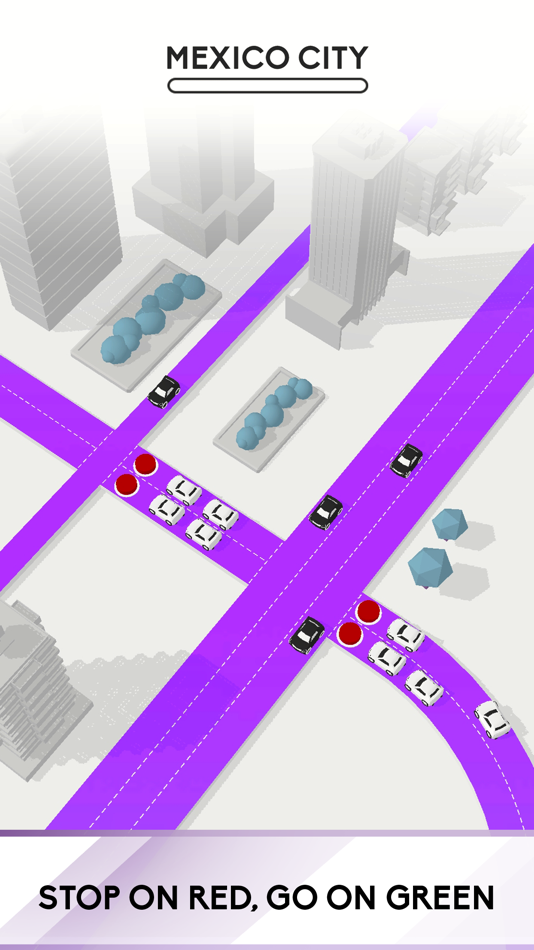 #4. Traffix 3D (iOS) 由: INFINITY GAMES, LDA