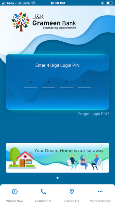 JKGB m-Bank Screenshot