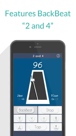 2 and 4: Voice Metronome screenshot 3