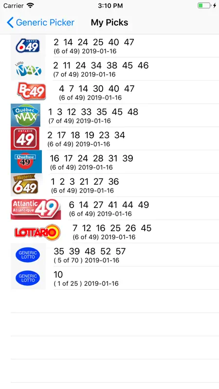 LottoPicker screenshot 6 of 8