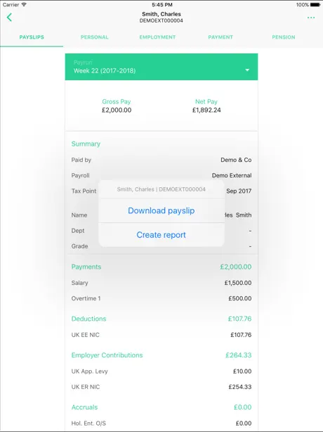 Payslip