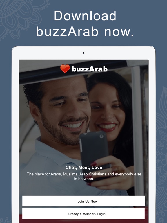 buzzArab Arab & Muslim Dating iPad screenshot 5 - Lifestyle app