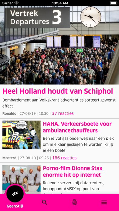 Screenshot #1 pour GeenStijl - Heersend Weblog
