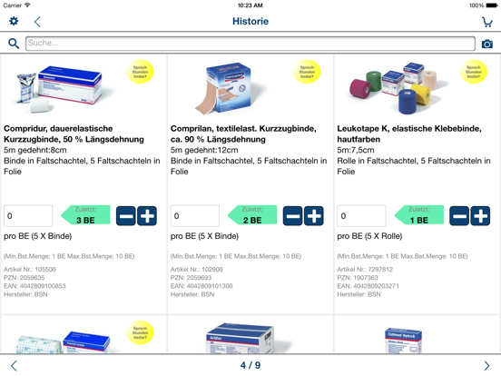 Screenshot #4 pour fastorder medical