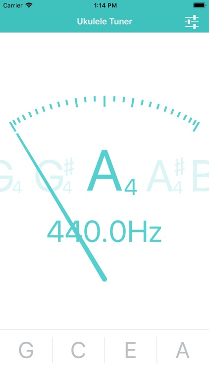Ukulele Tuner - Ukutuna