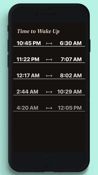 Screenshot #2 pour Good Time — Sleep Calculator