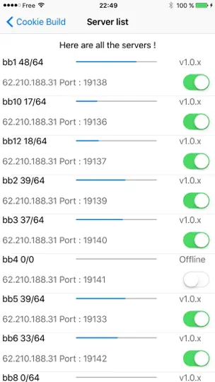 Скриншот Cookie Build Network на iPhone 3
