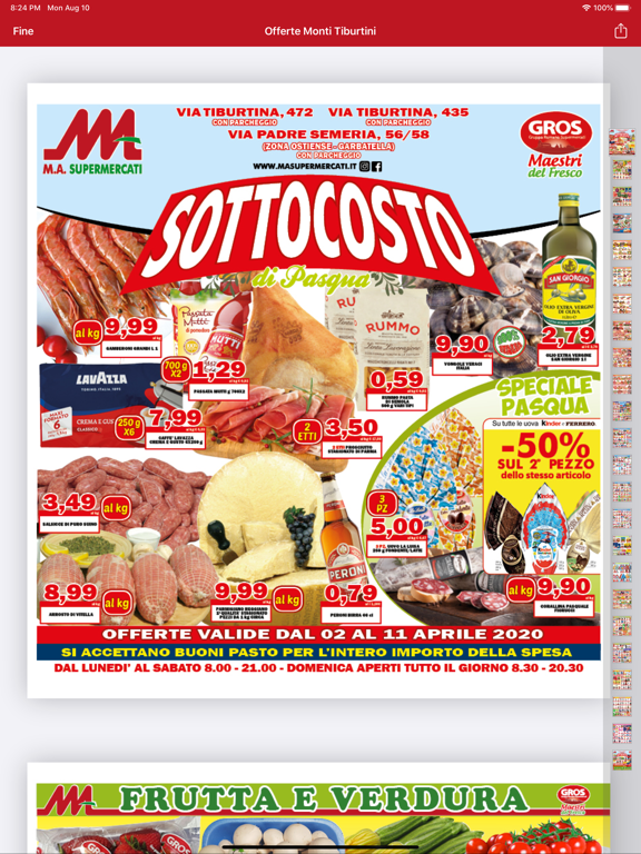 Screenshot #6 pour MA Supermercati