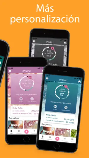 Captura de pantalla de IPeriod + (iPeriod) en iPhone 2