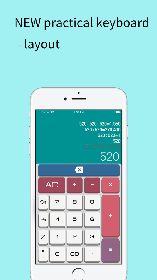 #2. PureCalc-Essential Calculator (iOS) Ved: 景双 崔