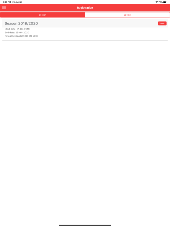 Valley Fort iPad screenshot 4 - Sports app