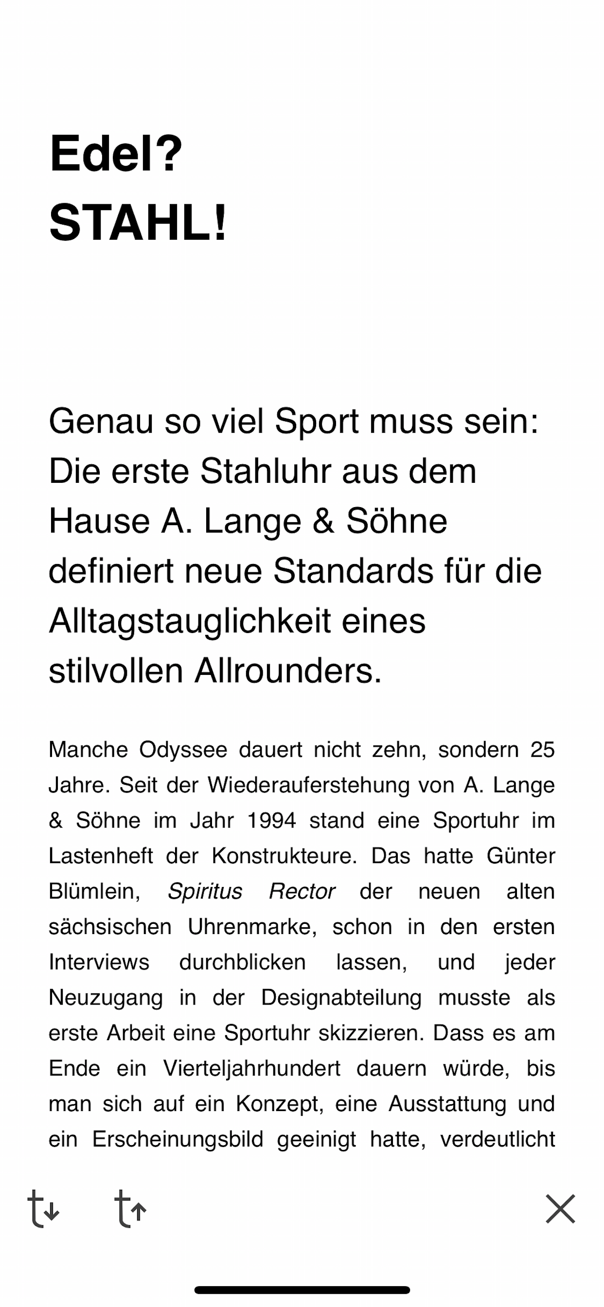 ARMBANDUHREN Magazin