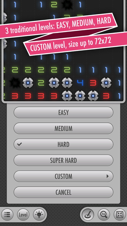 #5. Minesweeper X: Classic Reboot (iOS) 来自: CONG TY TNHH SKYPAW