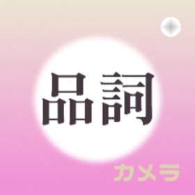 Japanese Part of Speech Camera