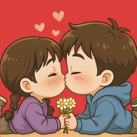 Love Stickers - Ora and Omi