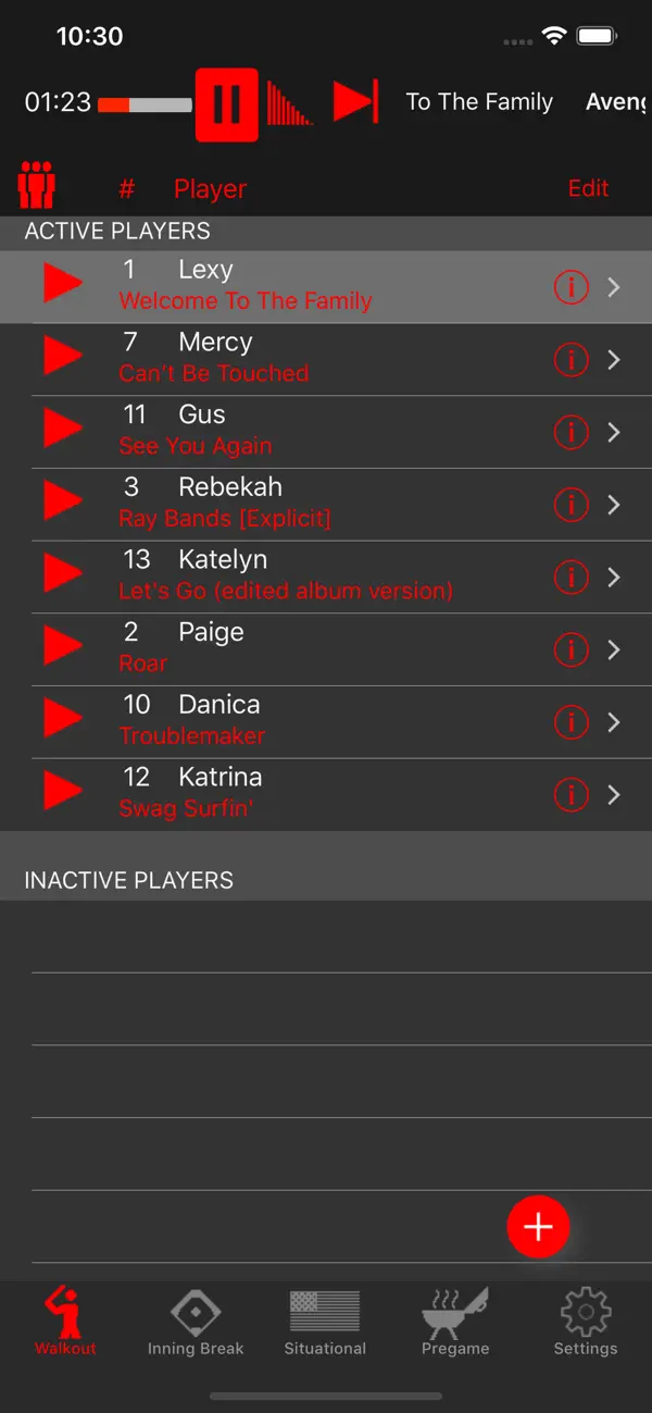 Walkout Song DJ Screenshot 2
