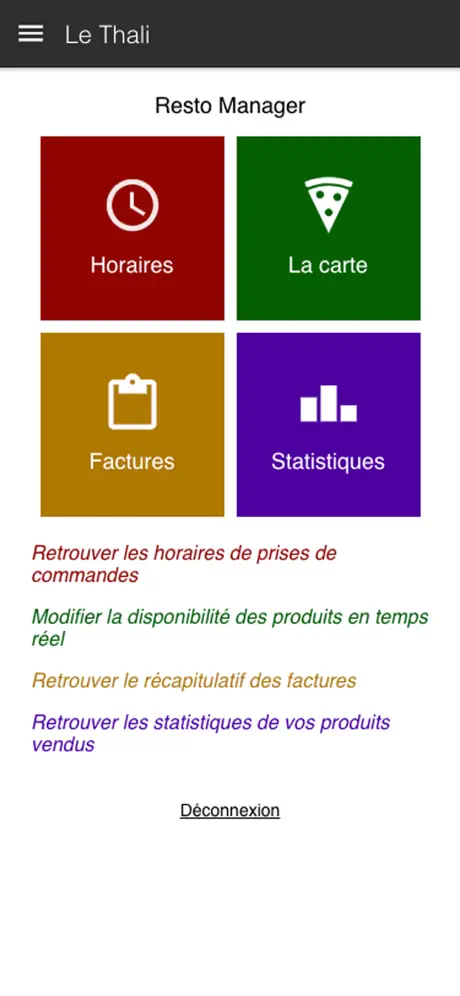 Restomouv Manager