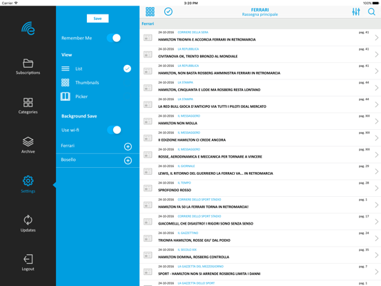 Screenshot #6 pour L'Eco della Stampa - Rassegna