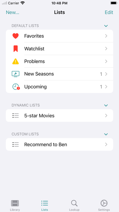 Movie Organizer Screenshot