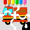 Car puzzle Coloring Games icon
