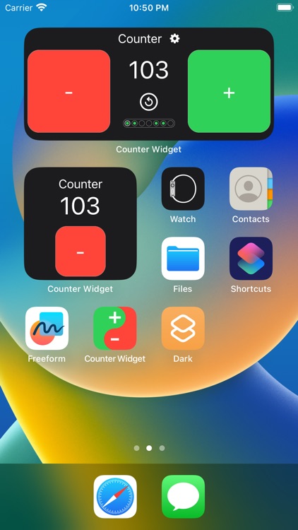 Counter Widget screenshot-7