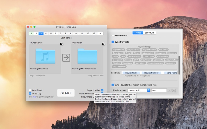 Screenshot #2 pour Sync for iTunes
