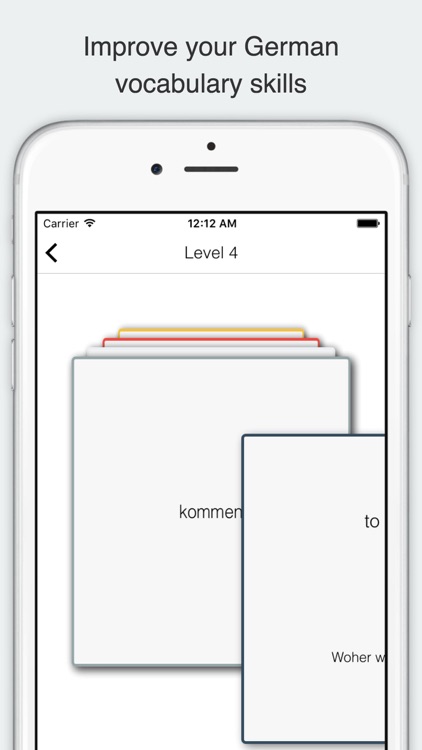 Vocabulary English to German screenshot-4