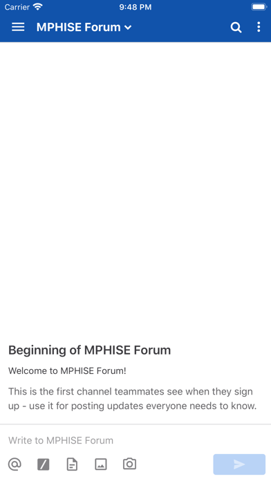 Screenshot #2 pour MPHISE Chat