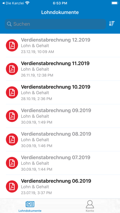 Screenshot #2 pour ADDISON OneClick Lohnordner