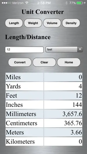 SSA Weight Calculator screenshot 3