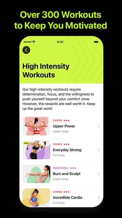 Home Workout Planner - FitFlow Screenshot