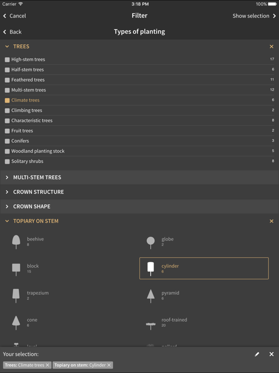 App screenshot