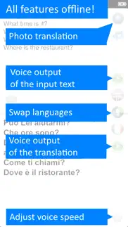 offline translator: italian iphone screenshot 2
