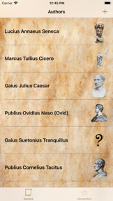 Latin Quotes screenshot
