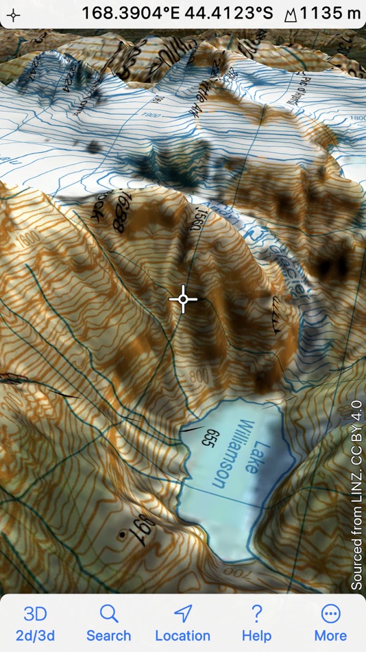#4. 3D Map New Zealand (iOS) 由: Mappendix Limited