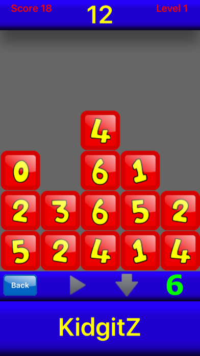 Screenshot #3 pour KidgitZ - It adds up to fun!