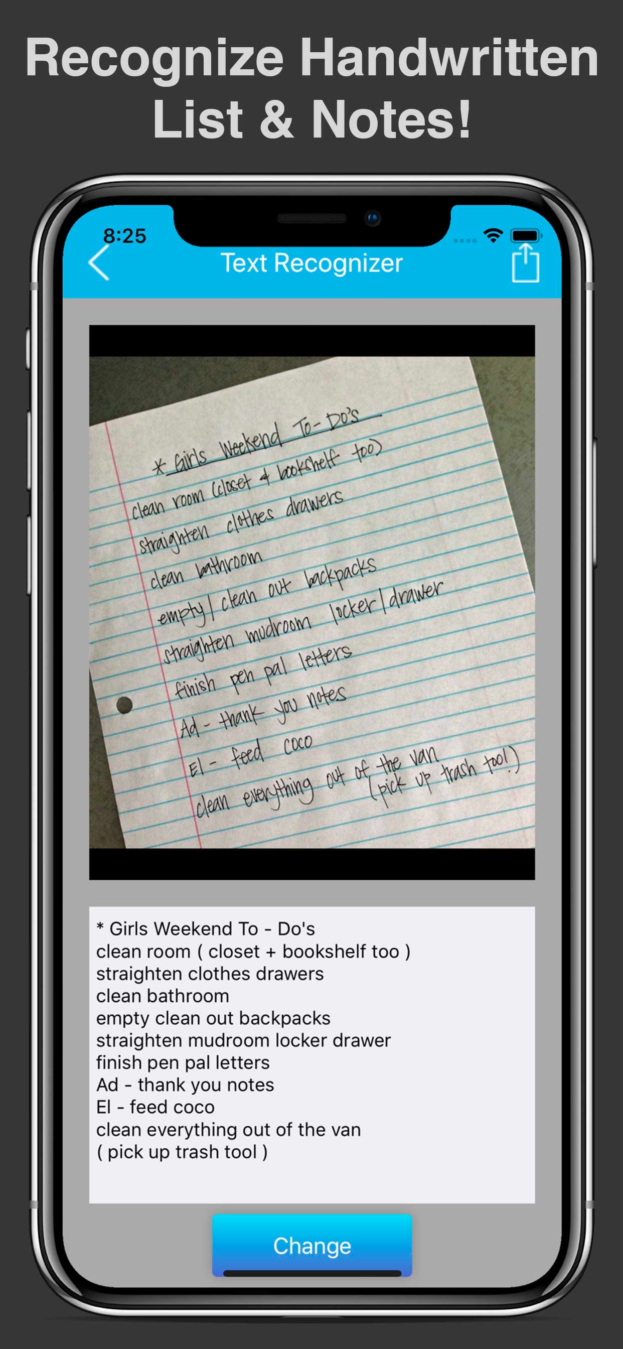 Best Handwritten Notes Reader screenshot 2