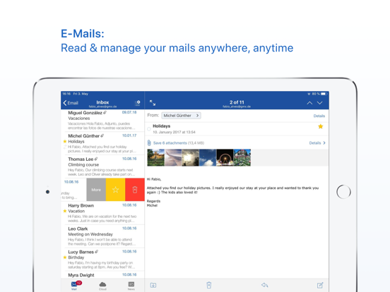 Screenshot #5 pour GMX - Mail & Cloud
