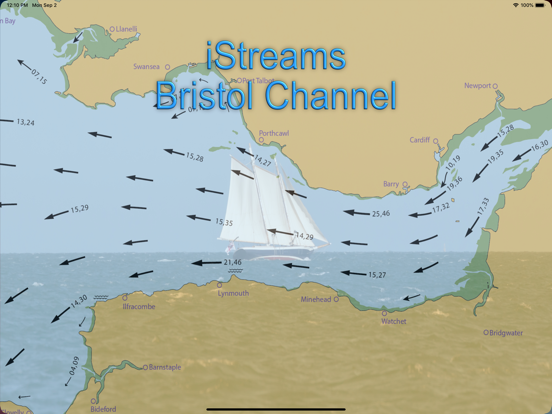 iStreams Bristol Channel iPad screenshot