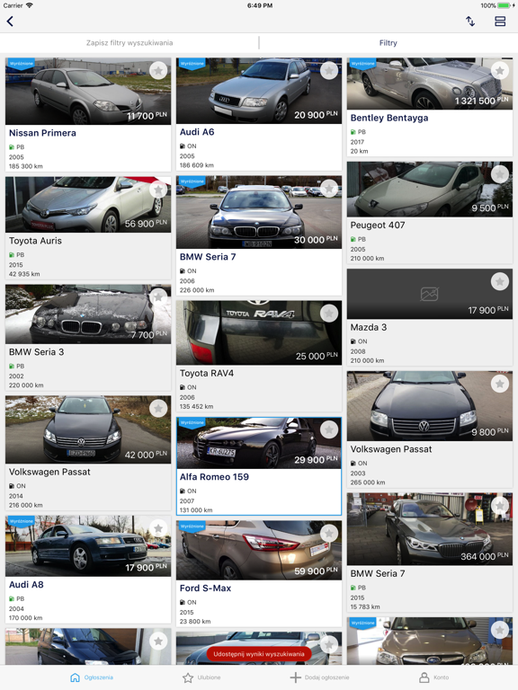 Screenshot #5 pour OTOMOTO.pl: Car Marketplace