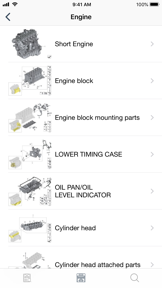 Car parts for BMW diagrams ETK screenshot