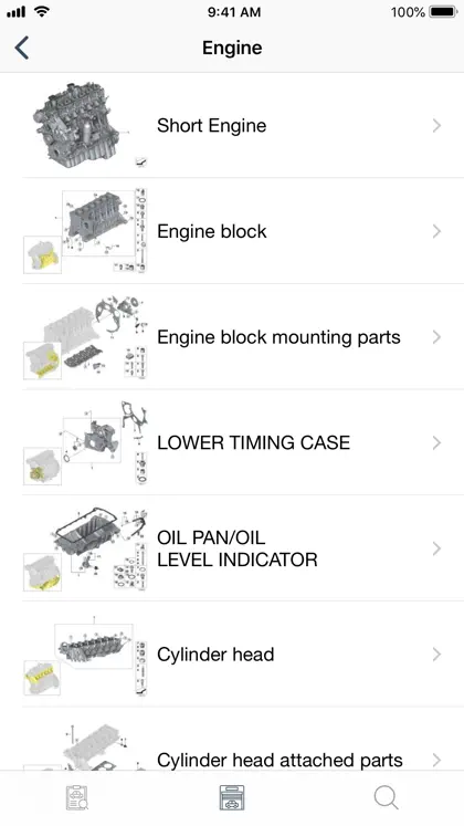 Screenshot 6 di 6 di Car parts for BMW diagrams ETK