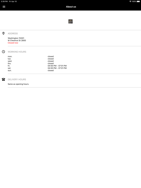 Roland's Takeout Kitchen iPad screenshot 4 - Food & Drink app