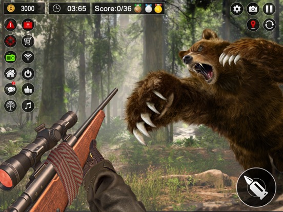 Screenshot #4 pour Jeux de chasse au cerf sauvage